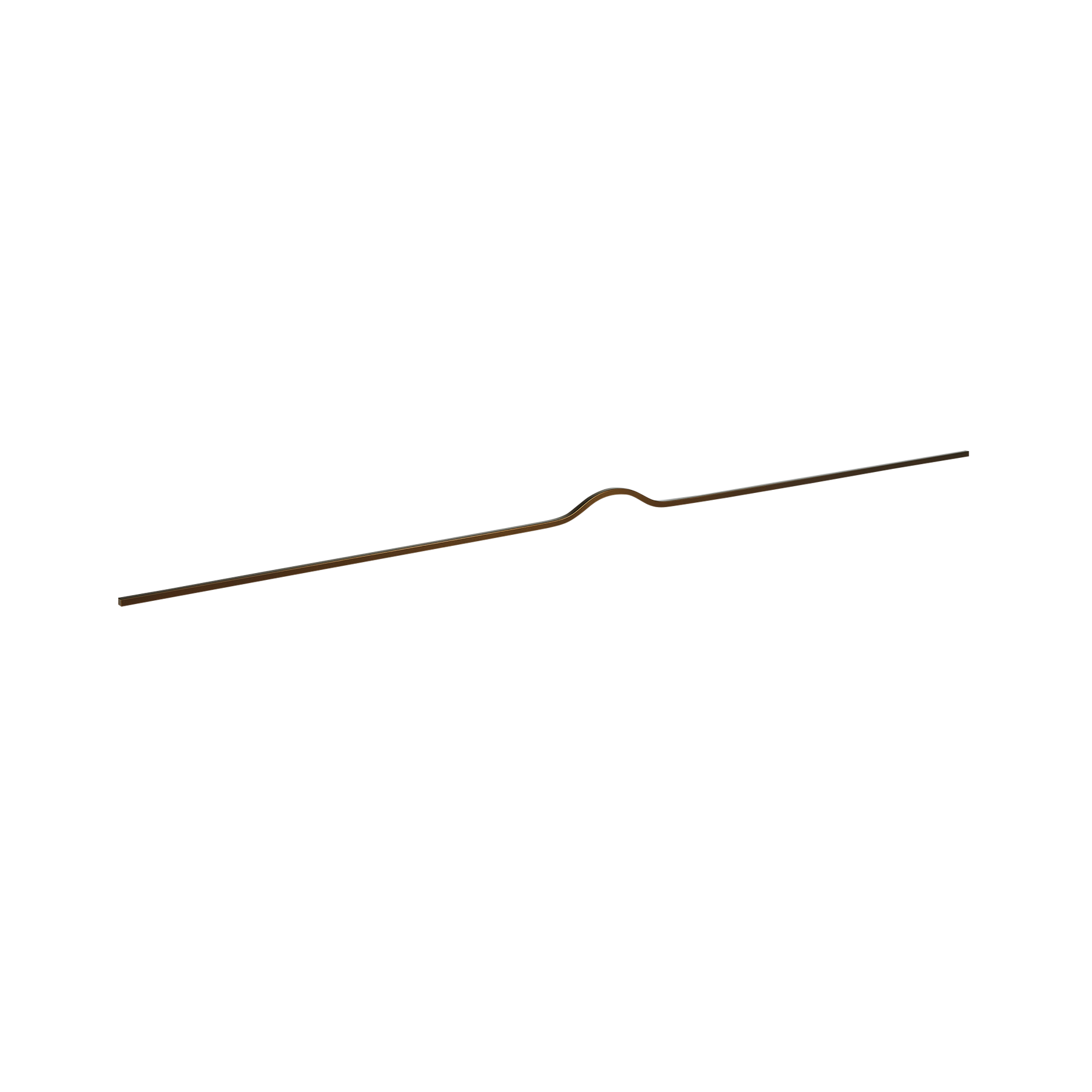 Momo Brave Bow Handle 1120mm In Metallic Golden Brown