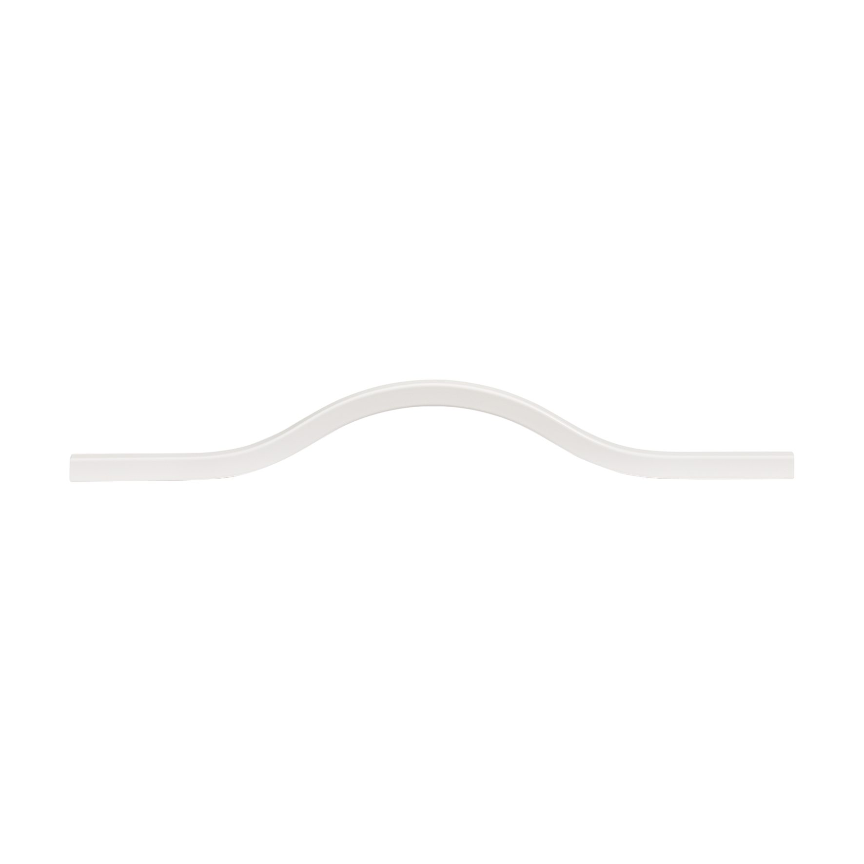 Momo Brave Bow Handle 192mm in Matt White (1)