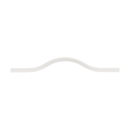 Momo Brave Bow Handle 192mm in Matt White (1)