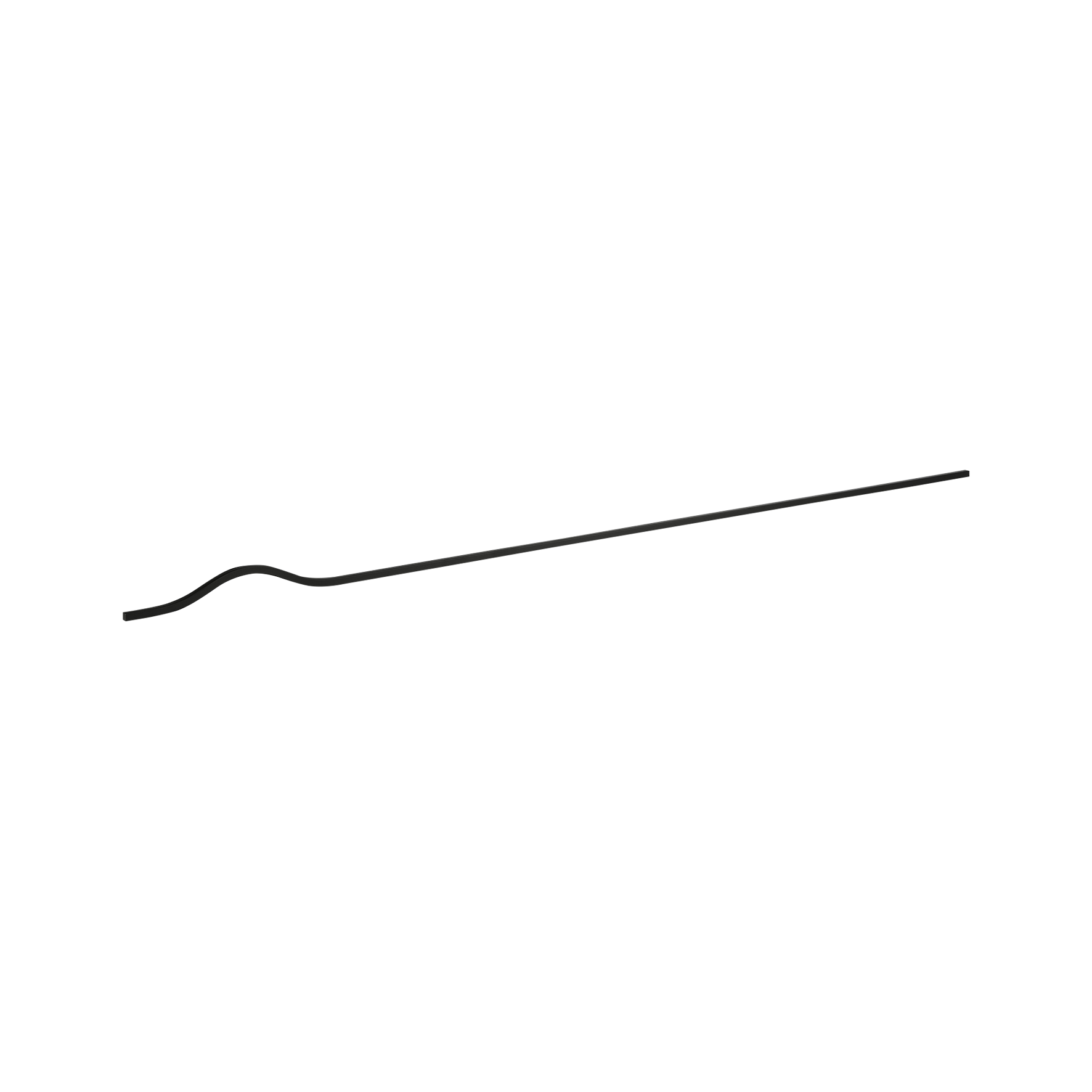 Momo Brave Bow Handle 992mm in Matt Black