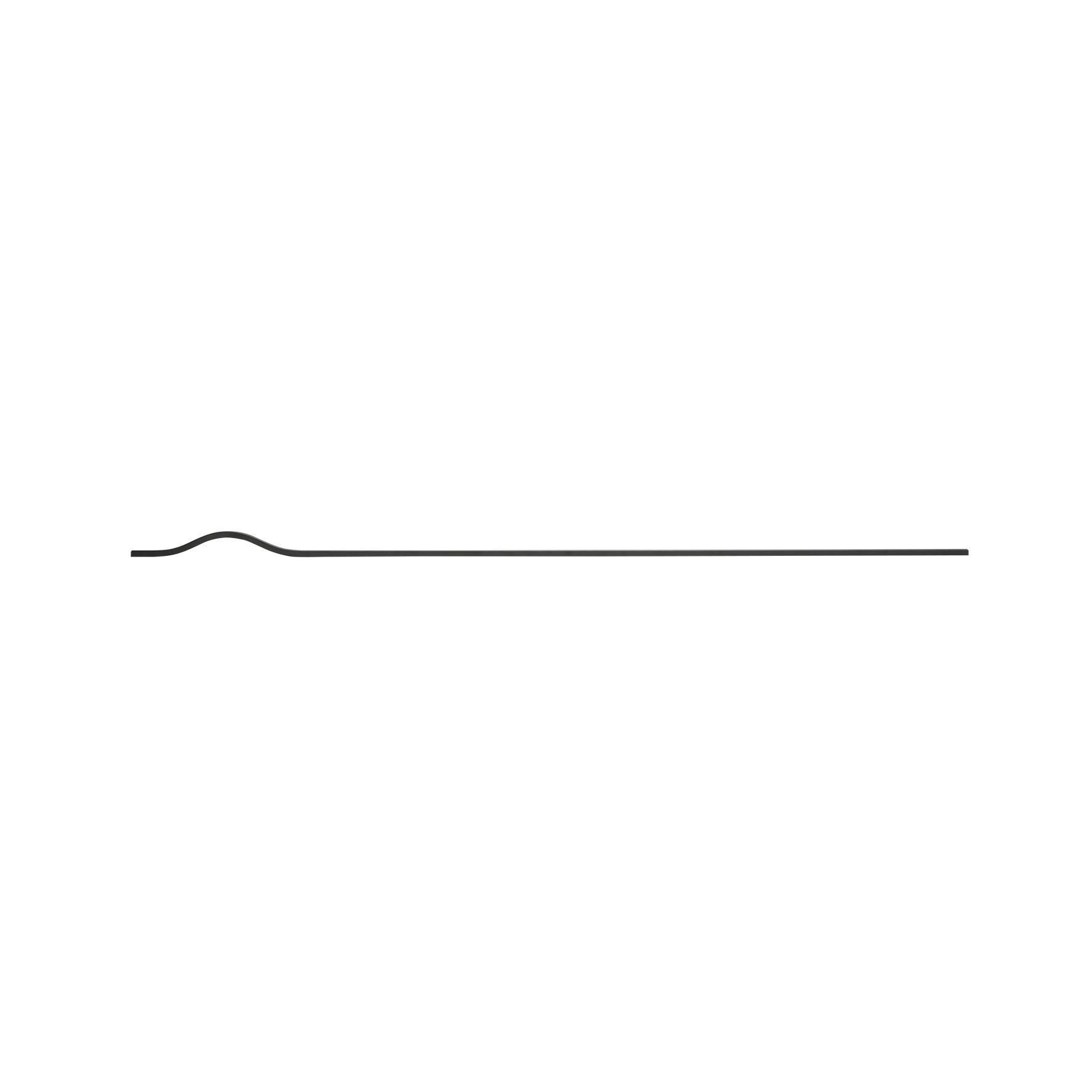 Momo Brave Bow Handle 992mm in Matt Black (1)