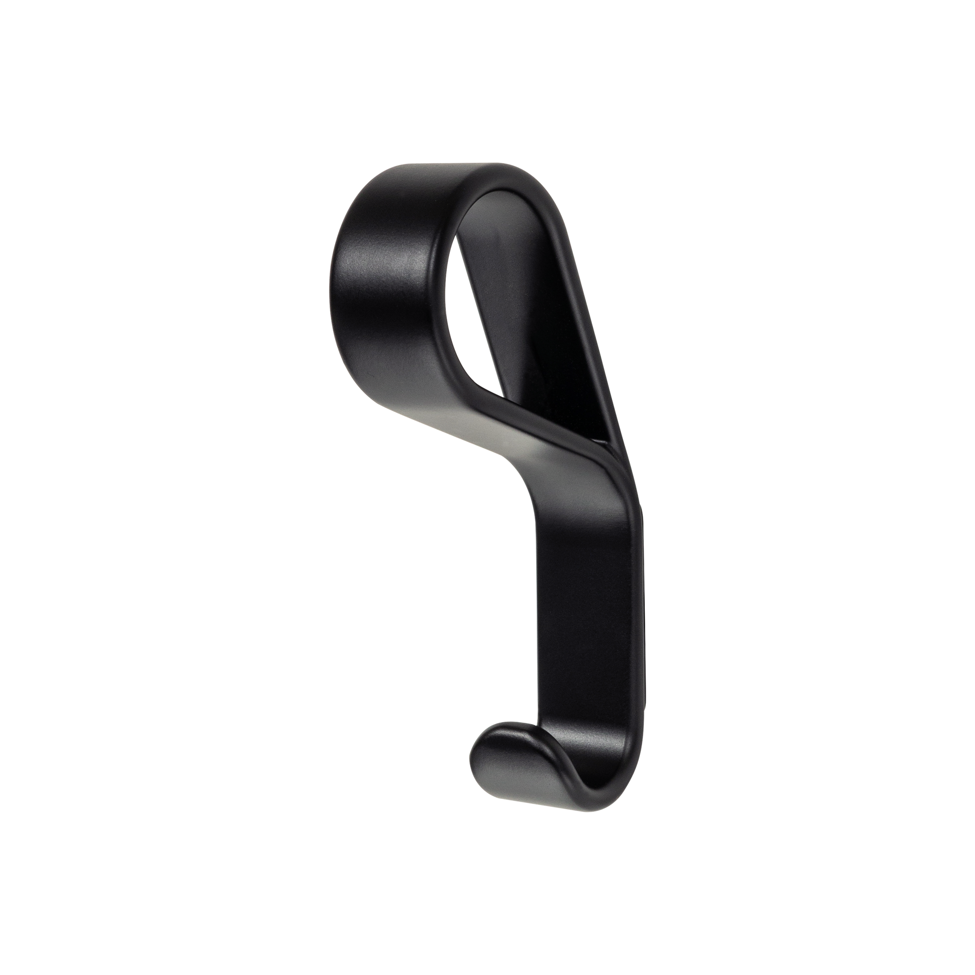 Momo Belt Wall Hook 65mm in Matt Black