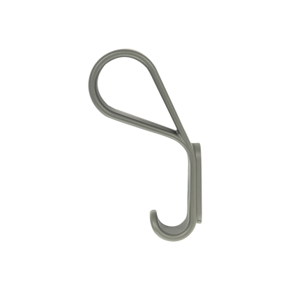 Momo Belt Wall Hook 65mm in Moss Grey (2)