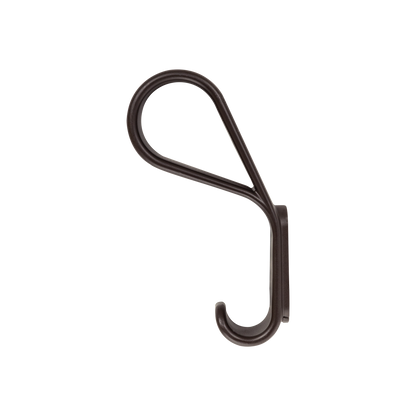 Momo Belt Wall Hook 65mm in Mocca Brown (2)