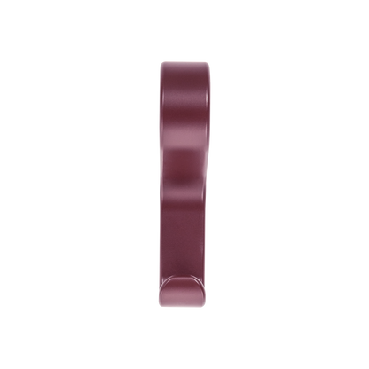 Momo Belt Wall Hook 65mm in Volcano Red (1)