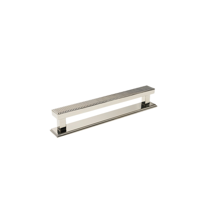 Momo Barrington Bar Handle Backplate 160mm in Polished Nickel (1)