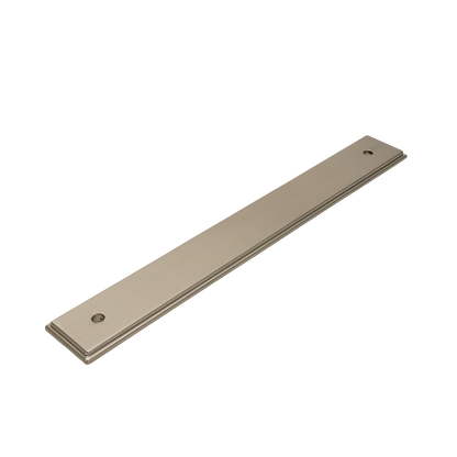 Momo Barrington Backplate 160mm In Dull Brushed Nickel