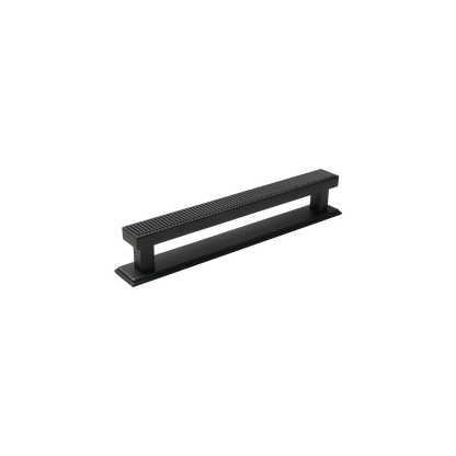 Momo Barrington Bar Handle Backplate 160mm in Matt Black (1)