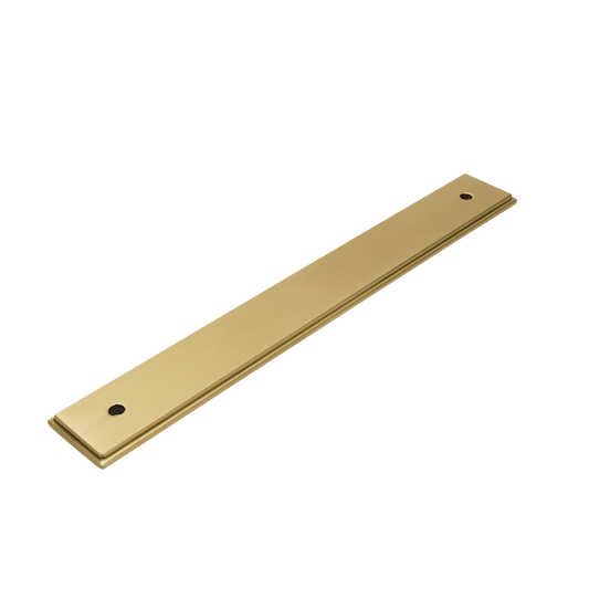 Momo Barrington Bar Handle Backplate 160mm in Matt Brass