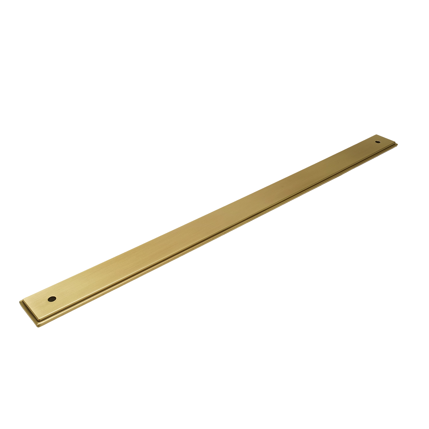 Momo Barrington Bar Handle Backplate 320mm in Matt Brass
