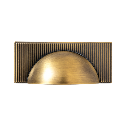 Momo Barrington Cup Pull  64mm in Dark Brushed Brass