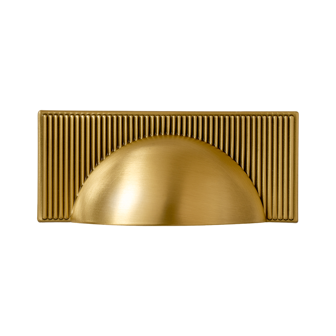Momo Barrington Cup Pull  64mm in Matt Brass