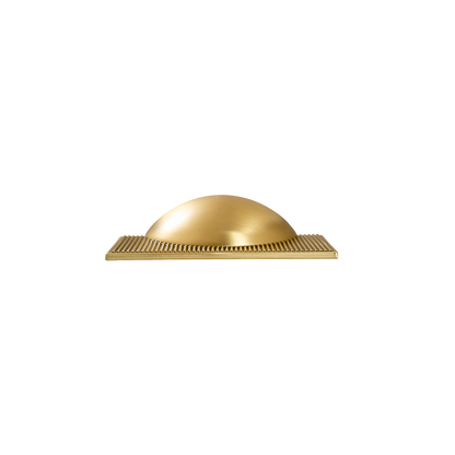 Momo Barrington Cup Pull  64mm in Matt Brass (1)