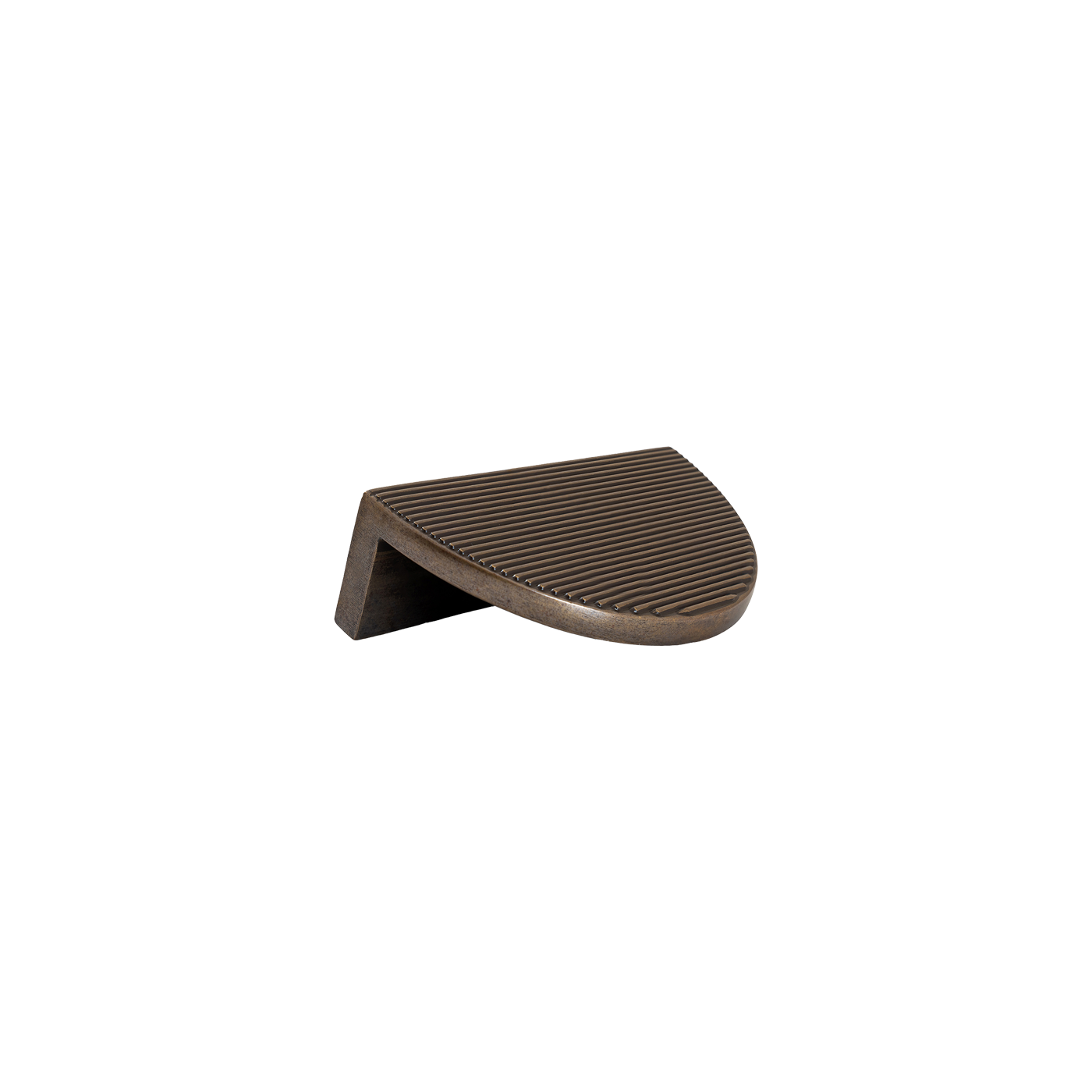 Momo Barrington Eclipse Ribbed Pull Handle 64mm in Bronze