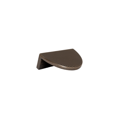 Momo Barrington Eclipse Ribbed Pull Handle 64mm in Bronze