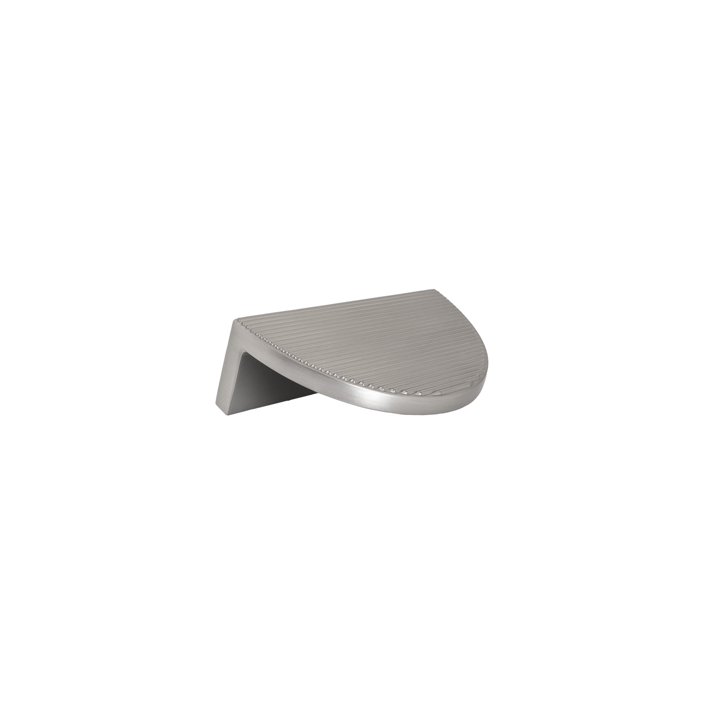 Momo Barrington Eclipse Ribbed Pull Handle 64mm in Dull Brushed Nickel