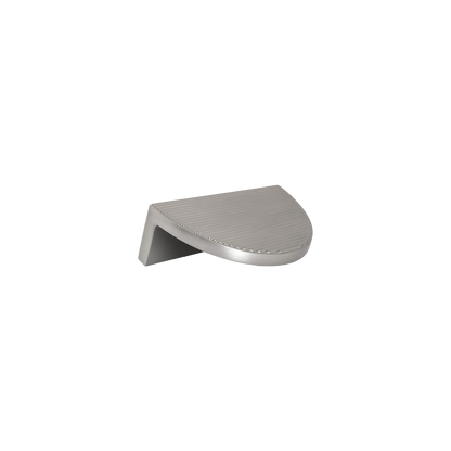 Momo Barrington Eclipse Ribbed Pull Handle 64mm in Dull Brushed Nickel