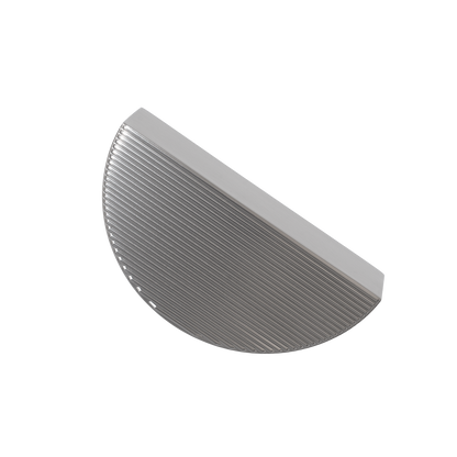 Momo Barrington Eclipse Ribbed Pull Handle 96mm in Dull Brushed Nickel (2)