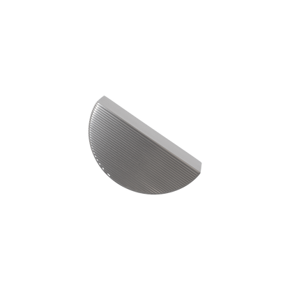 Momo Barrington Eclipse Ribbed Pull Handle 64mm in Dull Brushed Nickel (1)