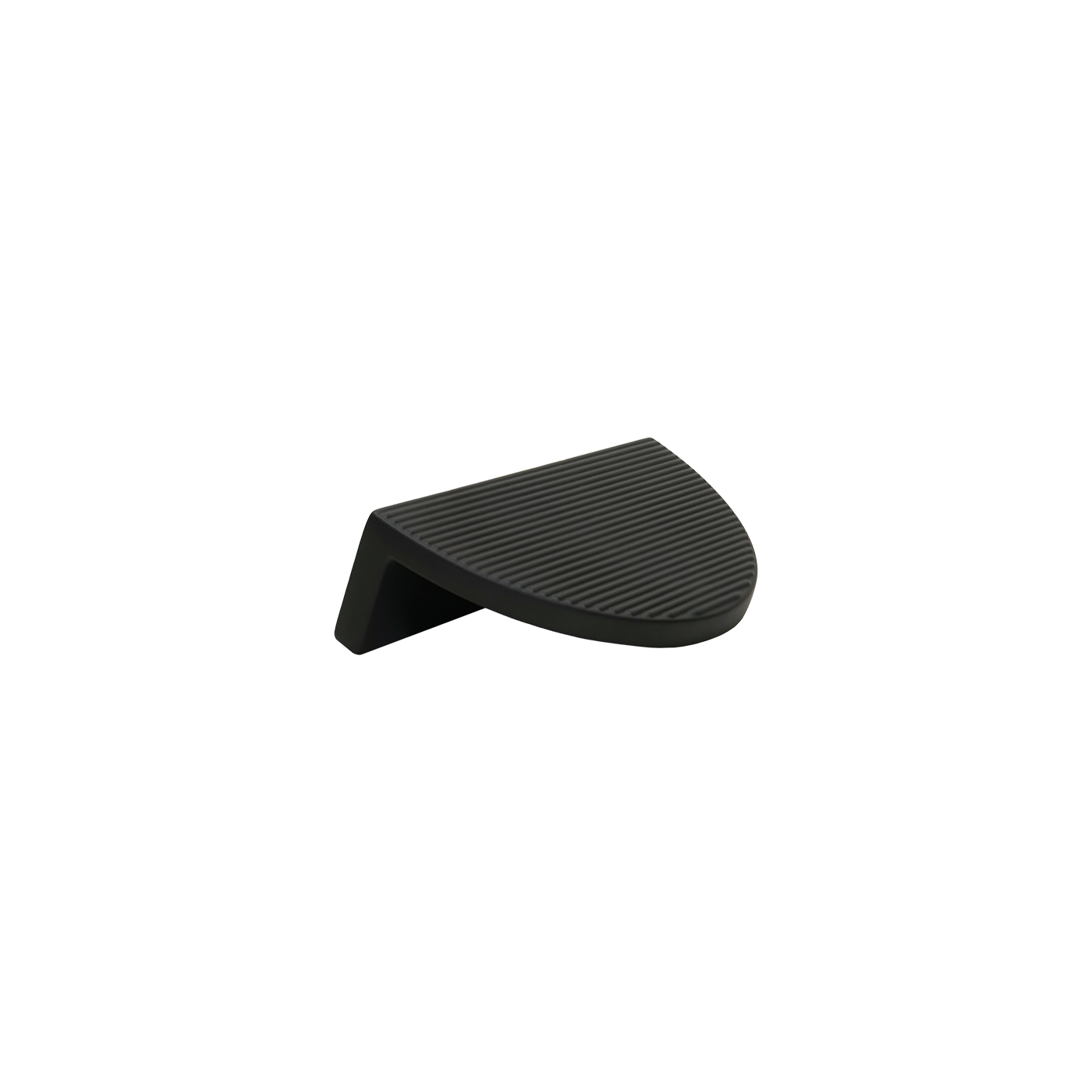 Momo Barrington Eclipse Ribbed Pull Handle 64mm in Matt Black