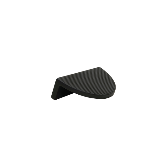 Momo Barrington Eclipse Ribbed Pull Handle 64mm in Matt Black