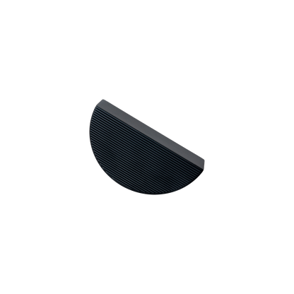 Momo Barrington Eclipse Ribbed Pull Handle 64mm in Matt Black (1)