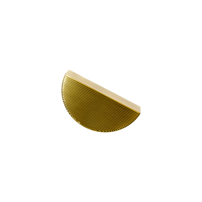 Momo Barrington Eclipse Ribbed Pull Handle 64mm in Matt Brass (2)
