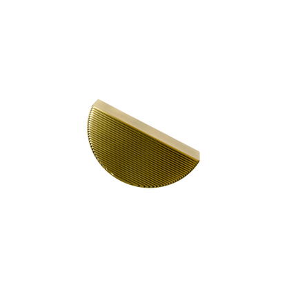 Momo Barrington Eclipse Ribbed Pull Handle 64mm in Matt Brass (1)