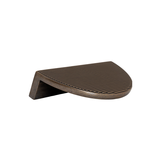 Momo Barrington Eclipse Ribbed Pull Handle 96mm in Bronze