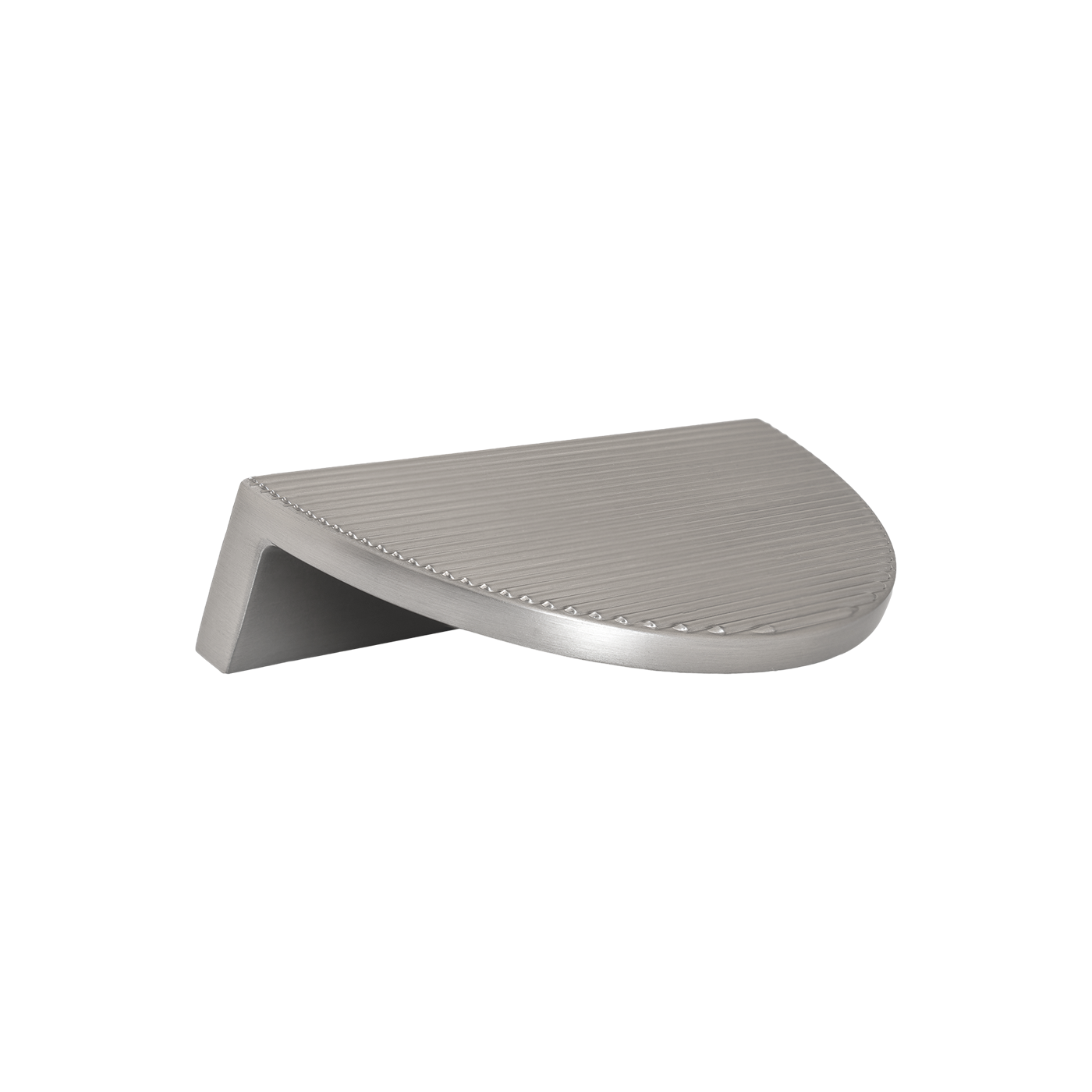 Momo Barrington Eclipse Ribbed Pull Handle 96mm in Dull Brushed Nickel