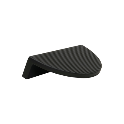 Momo Barrington Eclipse Ribbed Pull Handle 96mm in Matt Black