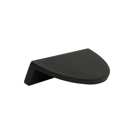 Momo Barrington Eclipse Ribbed Pull Handle 96mm in Matt Black