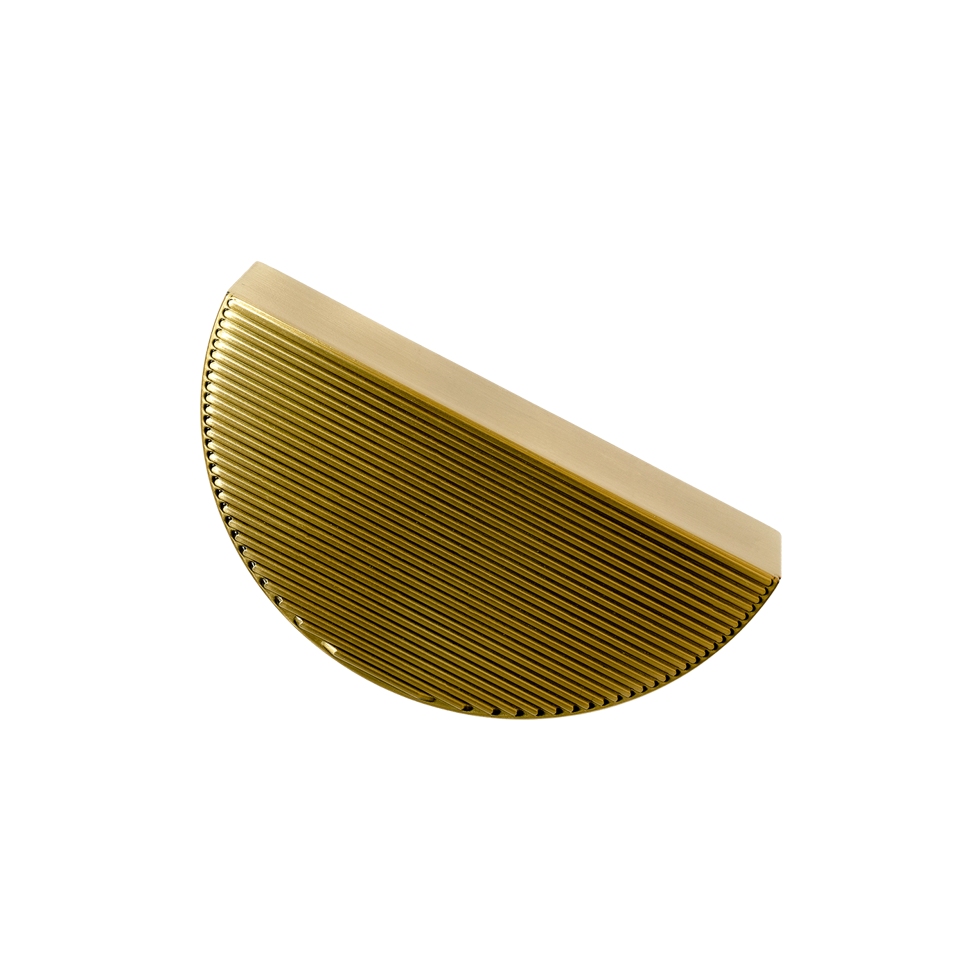 Momo Barrington Eclipse Ribbed Pull Handle 96mm in Matt Brass (2)
