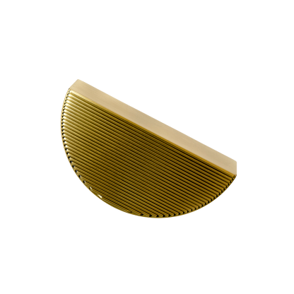 Momo Barrington Eclipse Ribbed Pull Handle 96mm in Matt Brass (2)