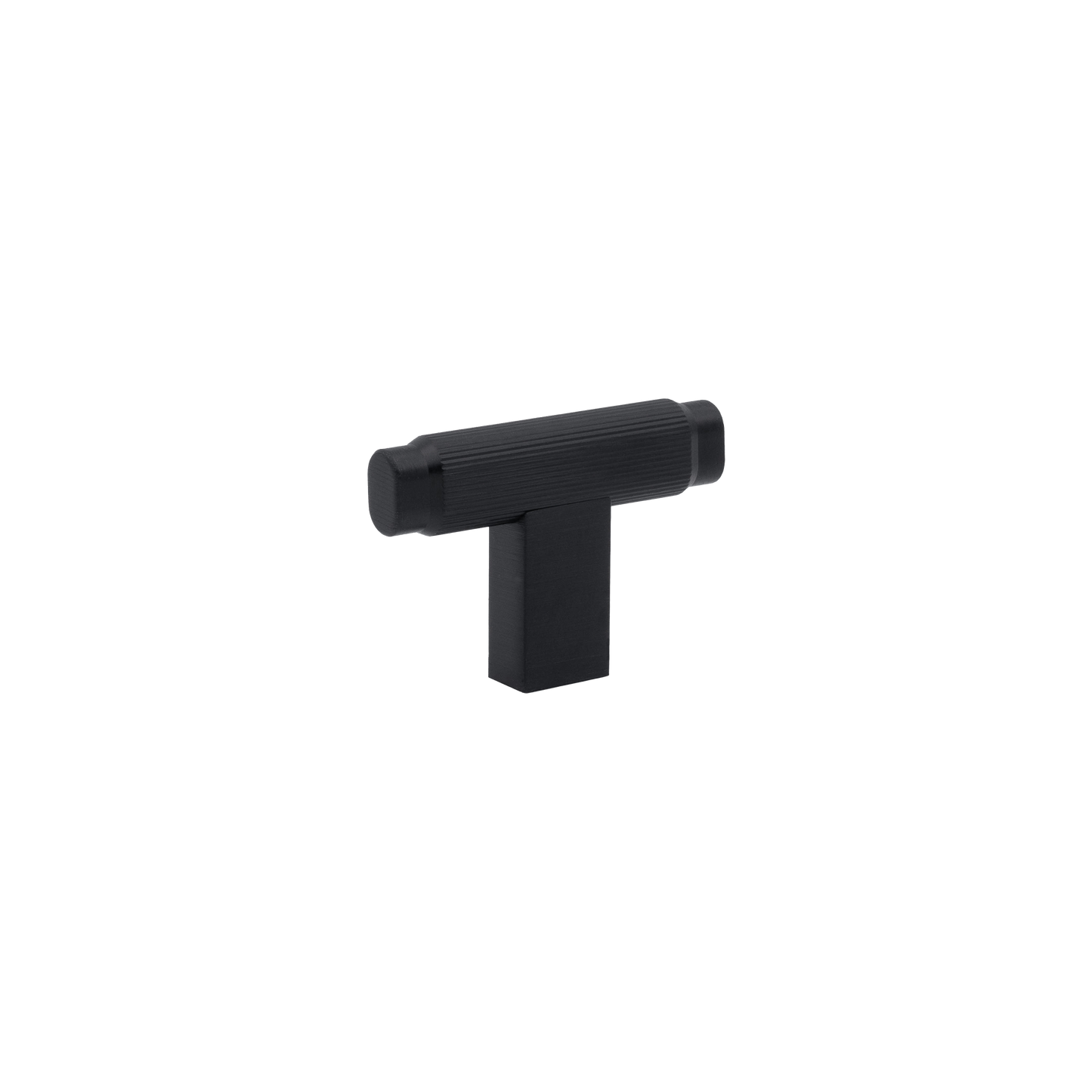Momo Brooklyn T Knob 55mm in Brushed Black