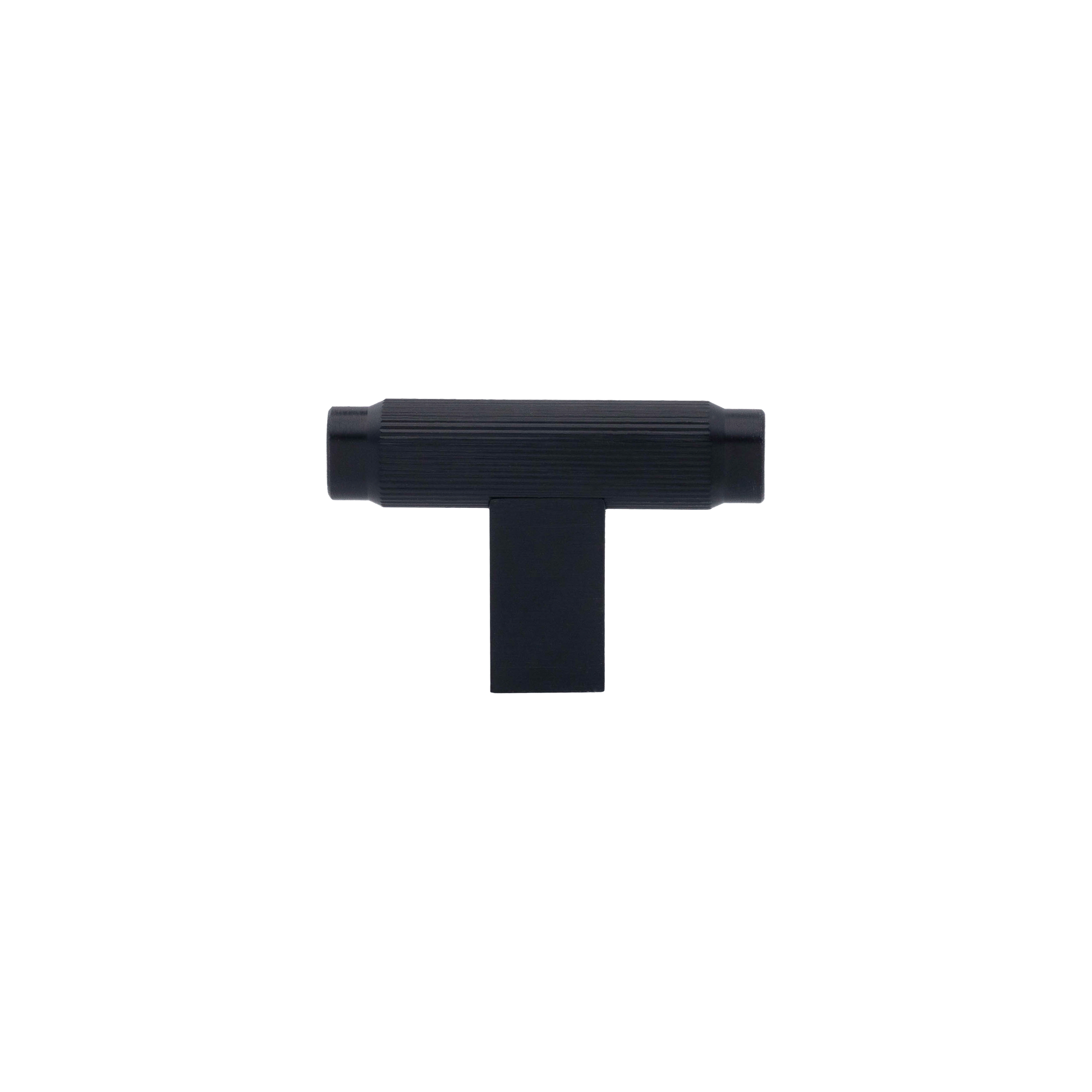 Momo Brooklyn T Knob 55mm in Brushed Black (1)