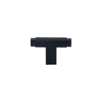 Momo Brooklyn T Knob 55mm in Brushed Black (1)