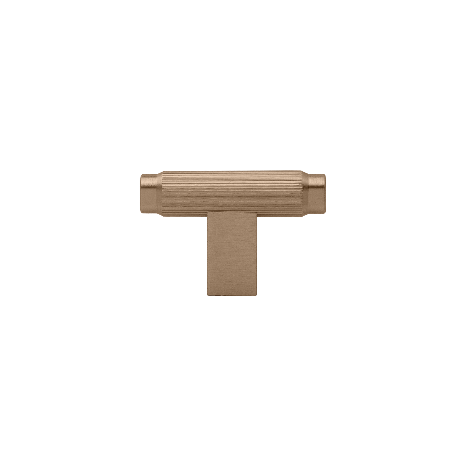 Momo Brooklyn T Knob 55mm in Brushed Dark Brass (1)