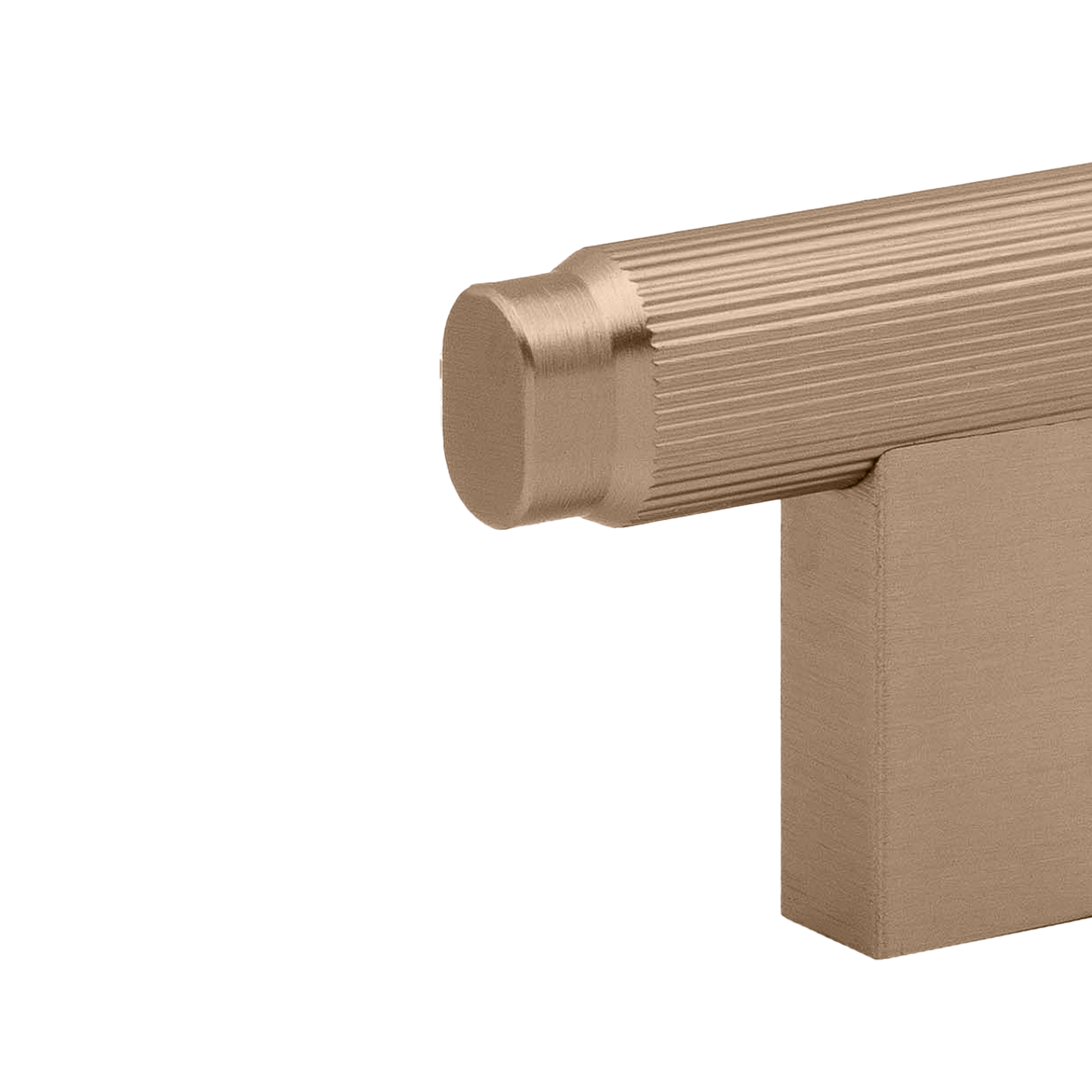 Momo Brooklyn T Knob 55mm in Brushed Dark Brass (2)