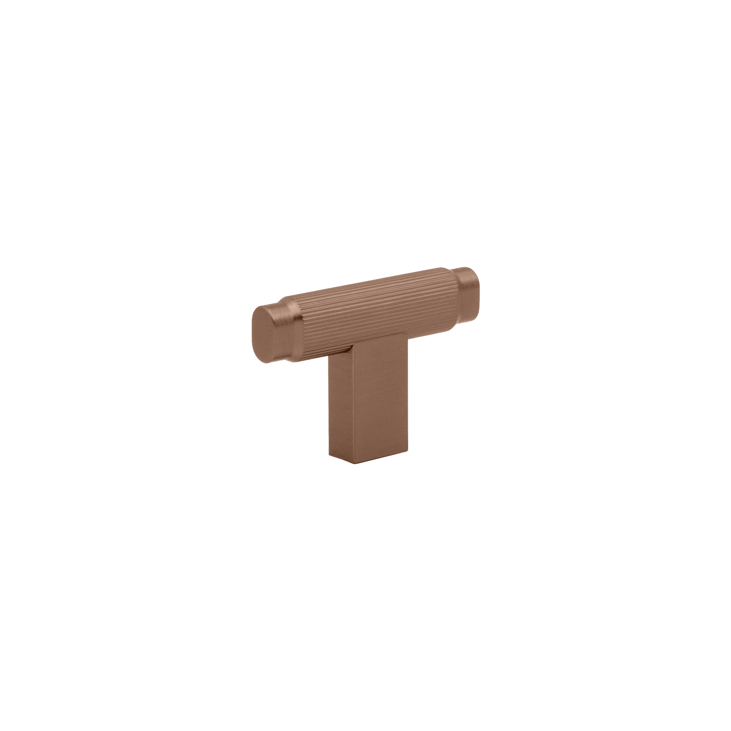 Momo Brooklyn T Knob 55mm in Brushed Bronze