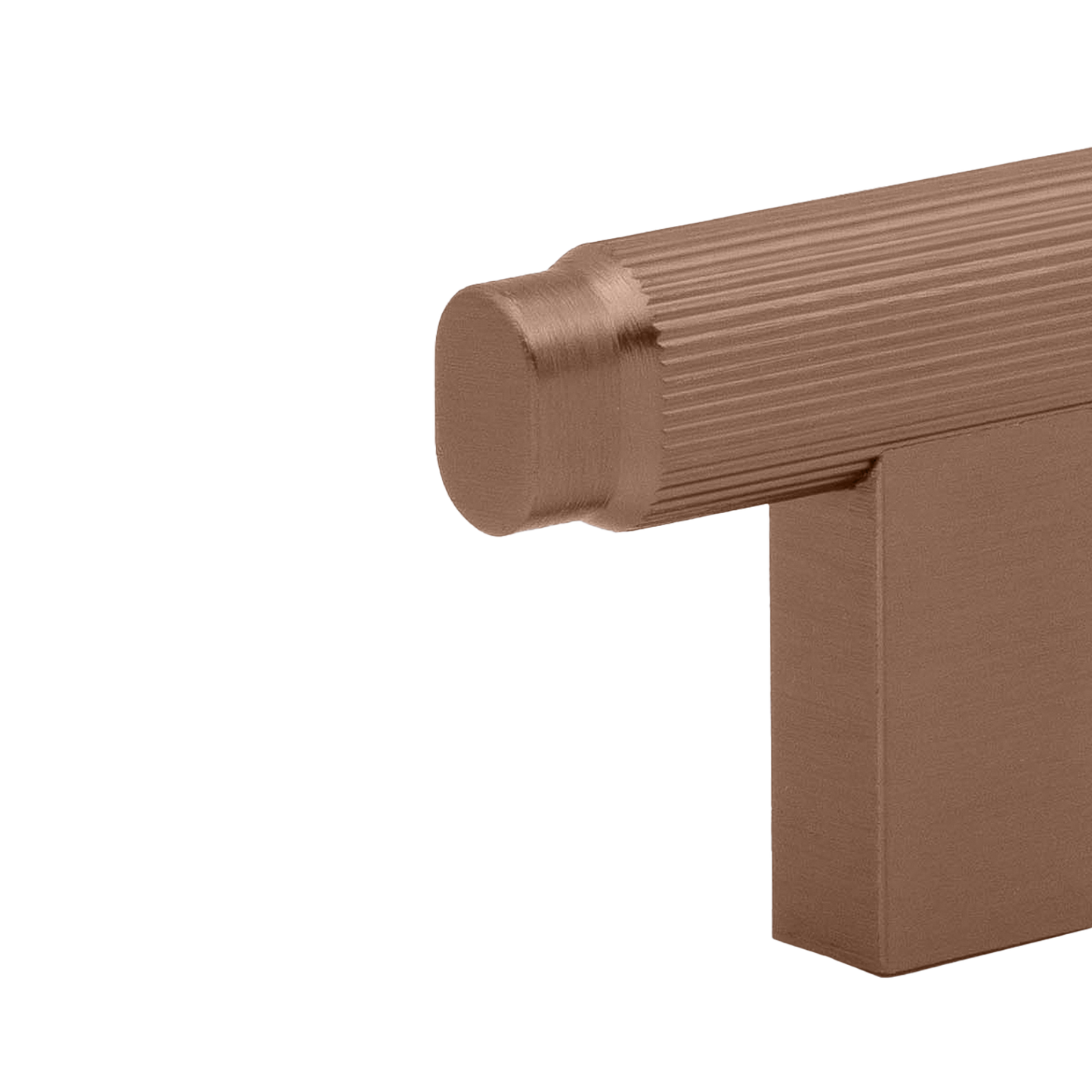 Momo Brooklyn T Knob 55mm in Brushed Bronze (2)