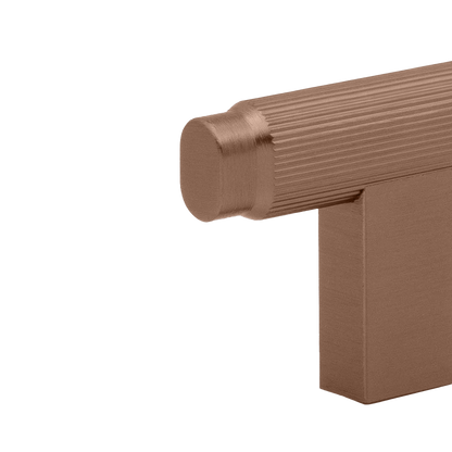 Momo Brooklyn T Knob 55mm in Brushed Bronze (2)