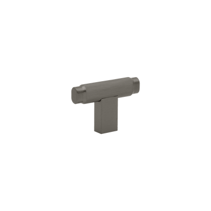 Momo Brooklyn T Knob 55mm in Black Titanium