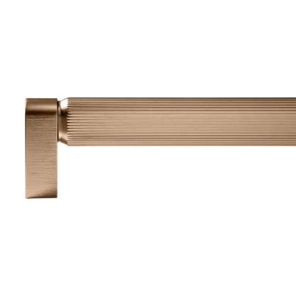 Momo Brooklyn D Handle 160mm in Brushed Dark Brass (2)