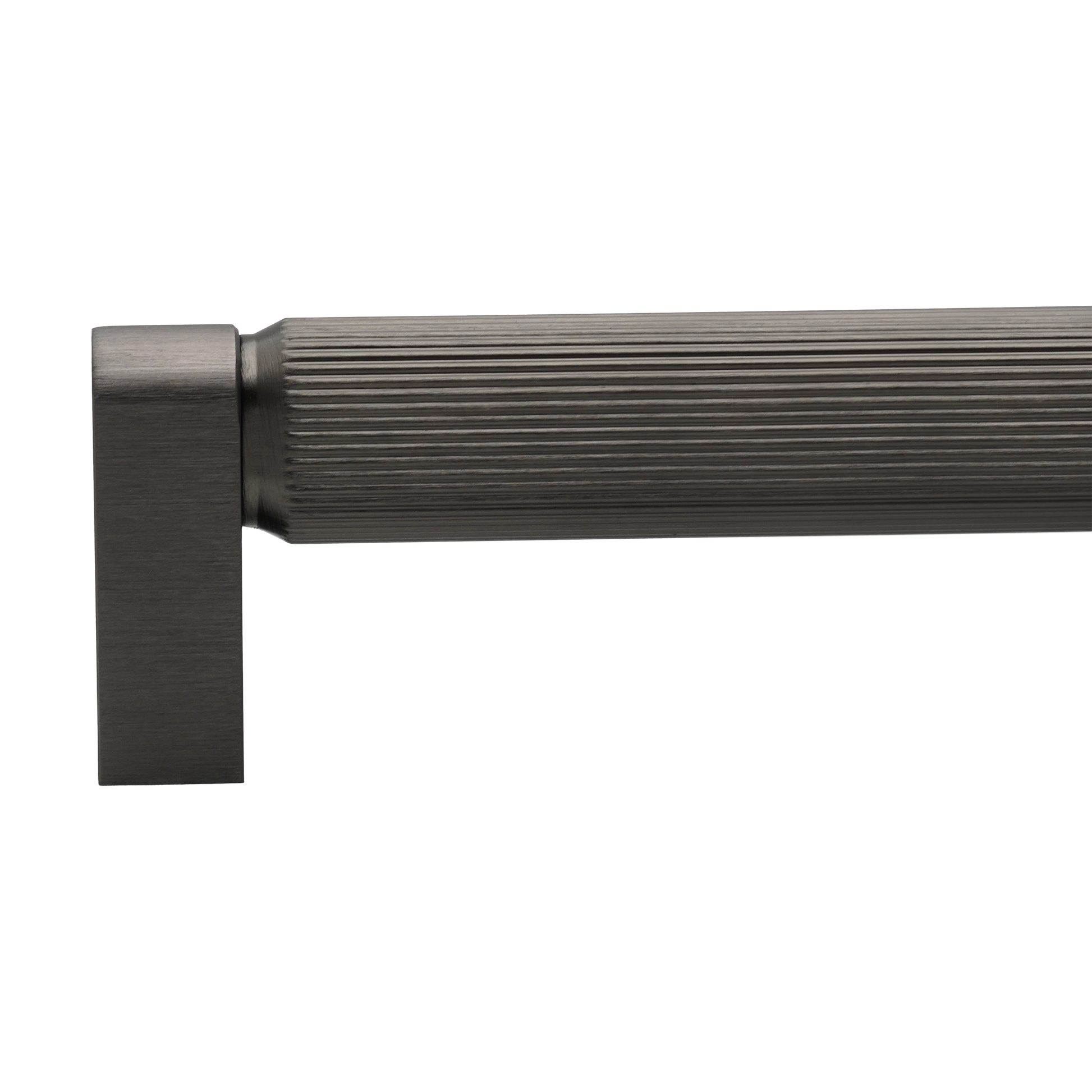 Momo Brooklyn D Handle 160mm in Black Titanium (2)