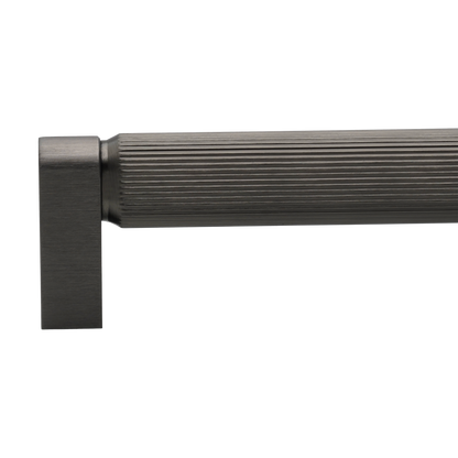 Momo Brooklyn D Handle 160mm in Black Titanium (2)