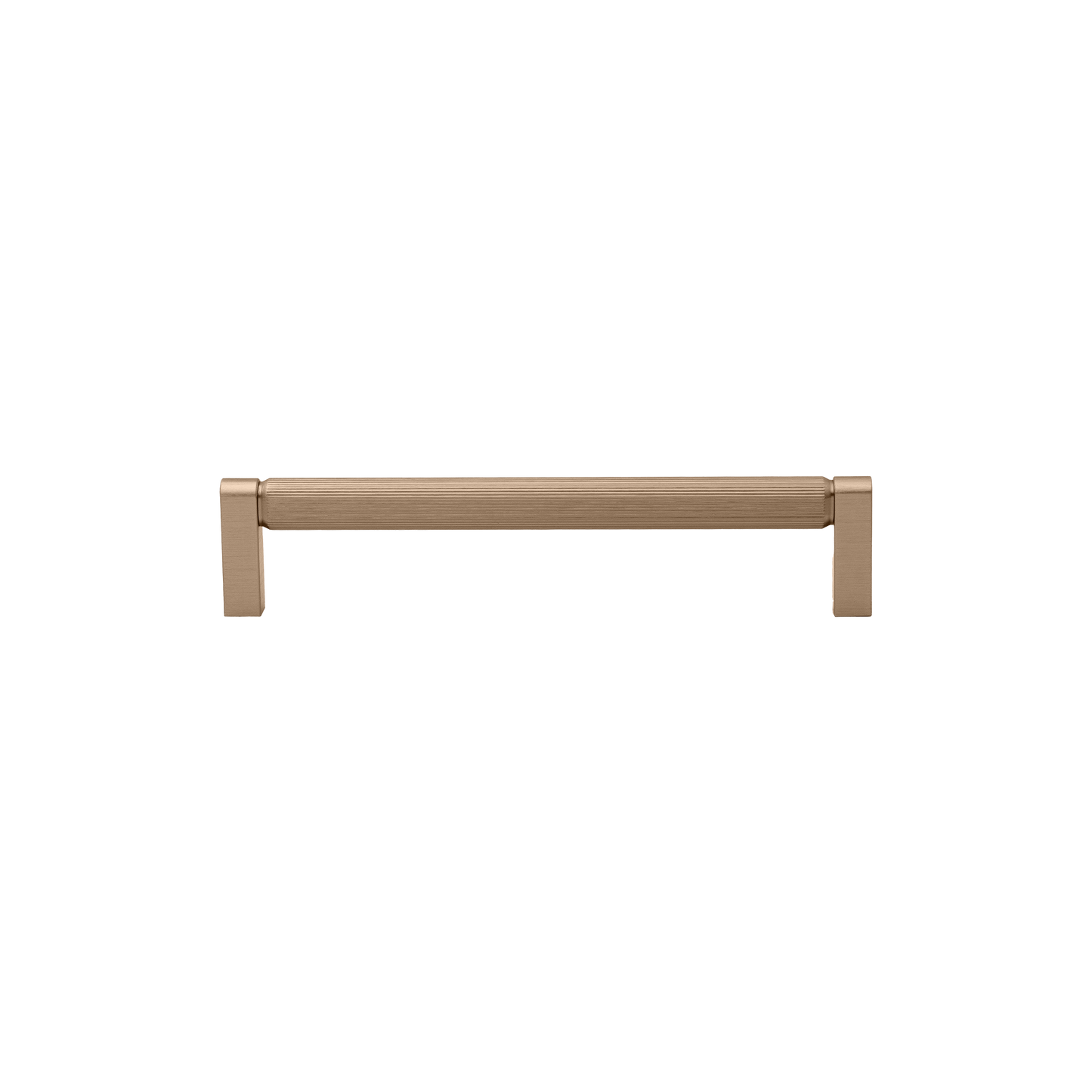 Momo Brooklyn D Handle 160mm in Brushed Dark Brass (1)