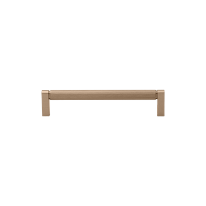 Momo Brooklyn D Handle 160mm in Brushed Dark Brass (1)