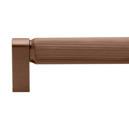 Momo Brooklyn Big D Handle 448mm in Brushed Bronze (2)