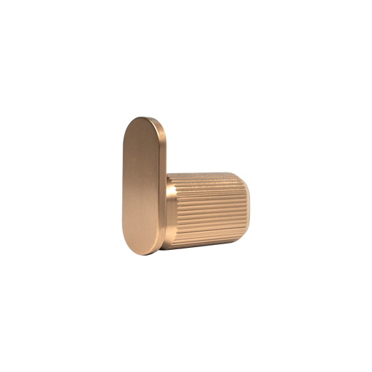 Momo Brooklyn Wall Hook 40mm in Brushed Dark Brass